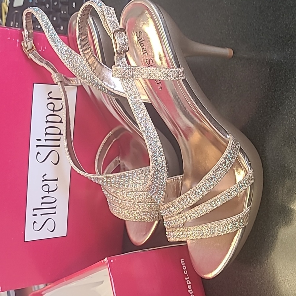 Silver Slipper Brand Pumps